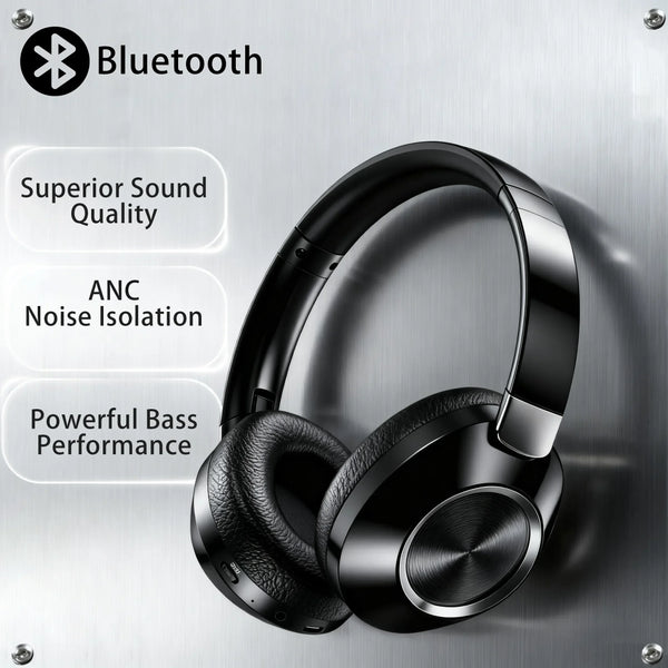 Wireless sports earphones with built-in microphone, ANC noise reduction, high-fidelity lossless sound quality2.4G Bluetooth-USB