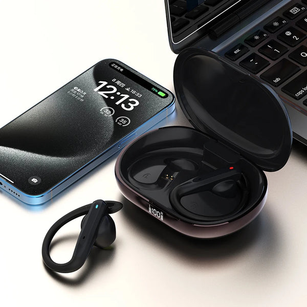 Latest Headphone Tws Dual Mic Enc Ows Hands Free Ireless Open Ear Noise Reduction Running Sports Earbuds  wireless earphones